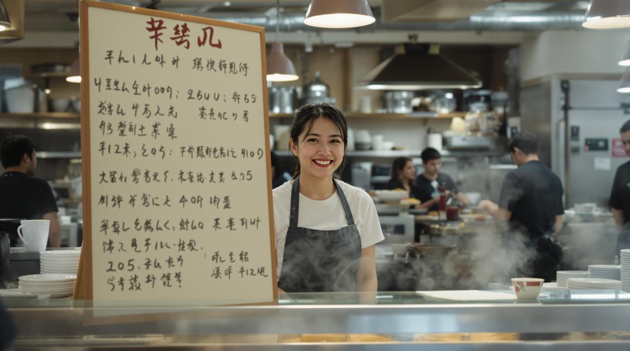 高校食堂阿姨手写英文菜单走红 - 黑料猛料 高校食堂阿姨手写英文菜单走红